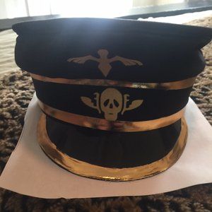 Ghost pilot visor cap cosplay/Halloween